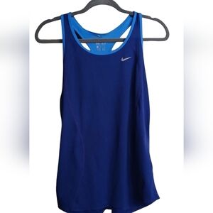 Nike Dri-fit Navy Blue Tank​